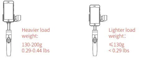 JOBY SUYT-0G 3-Axis Handheld Stabilizer - Smartphone orientation 2