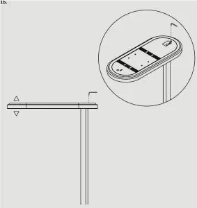 belux kido 12 LED Floor Lamp - 1b.