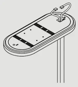 belux kido 12 LED Floor Lamp - Electrical connection
