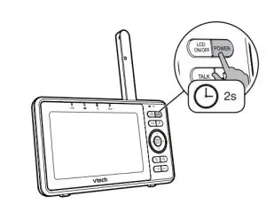 vtech RM5762 Pan Tilt Video Monitor - VTech logo