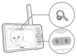 vtech RM5762 Pan Tilt Video Monitor - Zoom