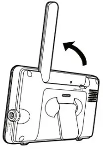 vtech RM5762 Pan Tilt Video Monitor - antenna