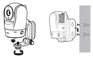 vtech RM5762 Pan Tilt Video Monitor - locks