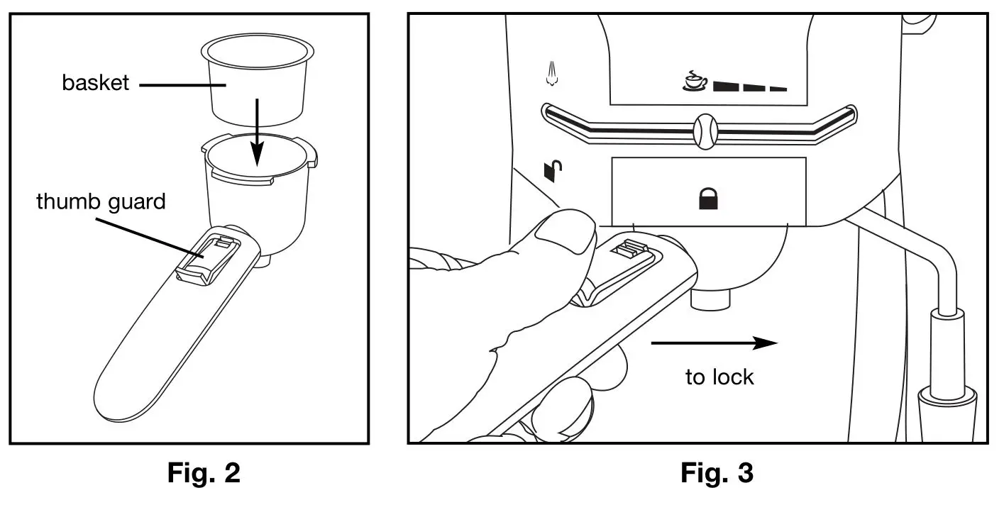 Capresso 304 Steam PRO Espresso and Cappuccino Machine - figure 2,3