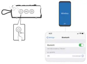 LENRUE F9 Wireless Speaker - Connection
