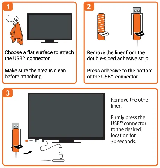 Adhesive Strip Instructions