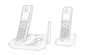 AT&T Dect 6.0 Cordless Telephone [CL82219, CL82229, CL82319, CL82419]
