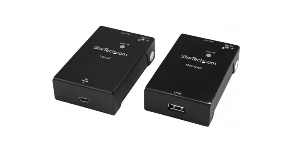 Startech Usb 2.0 Over Cat5/cat6 Extender Kit Instruction Manual