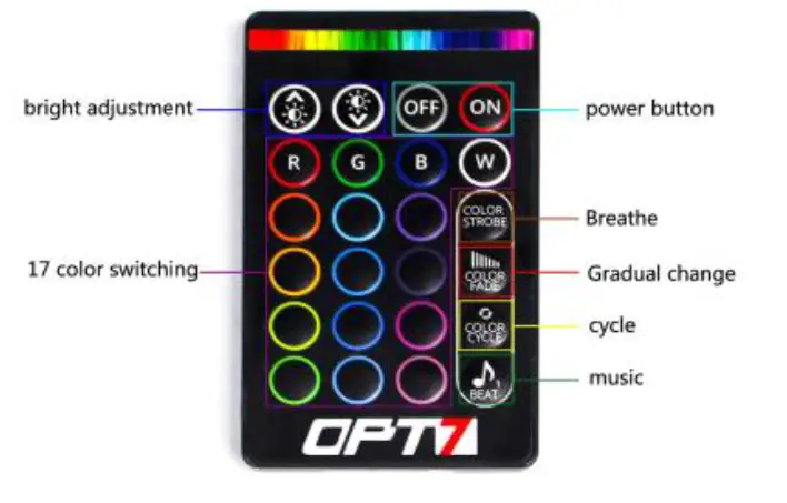 OPT7 820-00202 Hand Held Remote-1