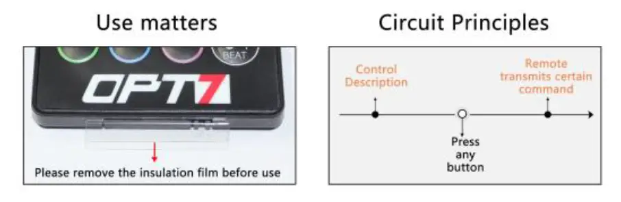 OPT7 820-00202 Hand Held Remote-5
