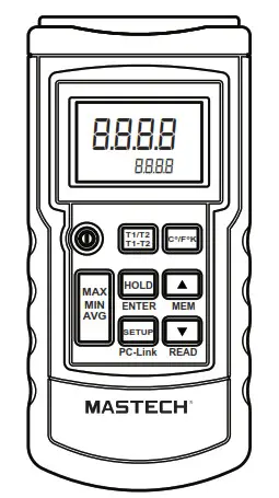 MASTECH MS6514 Digital Thermometer