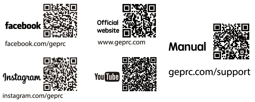 GEPRC RAD VTX 5.8G 1.6W-8