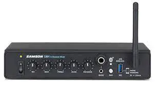 SAMSON SM4 MediaTrack USB Mixer Interface with Bluetooth - Copy