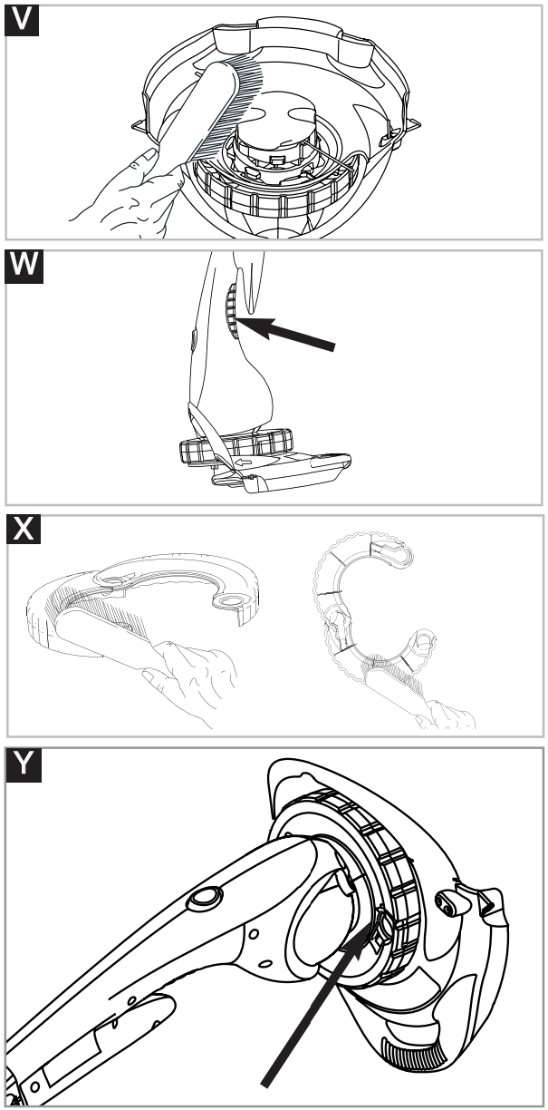 Flymo B001NFEJPS Contour Cordless XT Cordless Trimmer - Maintenance