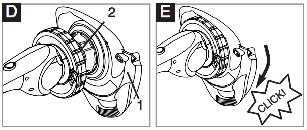 Flymo B001NFEJPS Contour Cordless XT Cordless Trimmer - Safety Guard Assembly