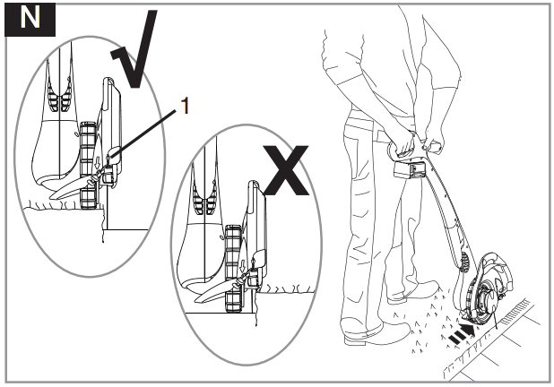 Flymo B001NFEJPS Contour Cordless XT Cordless Trimmer - trim and edge 2