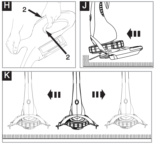 Flymo B001NFEJPS Contour Cordless XT Cordless Trimmer - trim and edge