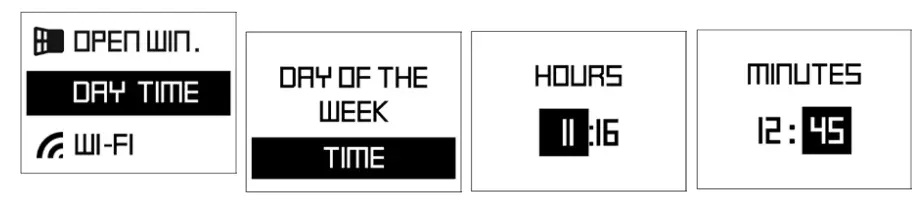 TESY CN 06 EA Electric Panel Heater - Set time