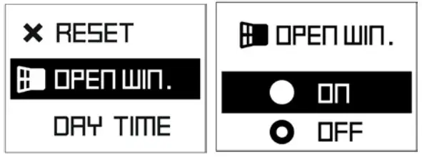 TESY CN 06 EA Electric Panel Heater- Open window