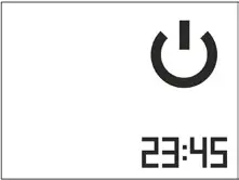 TESY CN 06 EA Electric Panel Heater- display shows