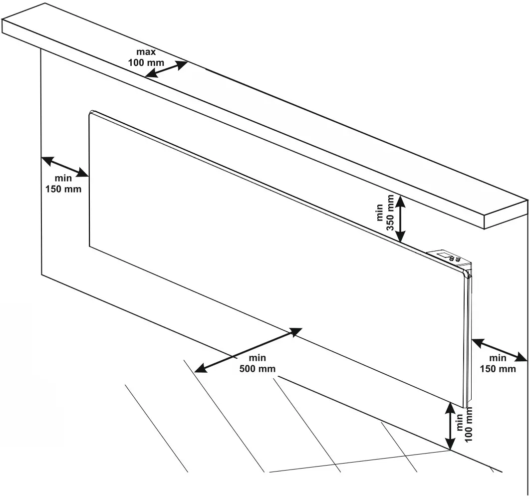 TESY CN 06 EA Electric Panel Heater