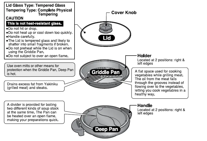 ZOJIRUSHI EP-PFC20 Electric Skillet Hot Pot-2