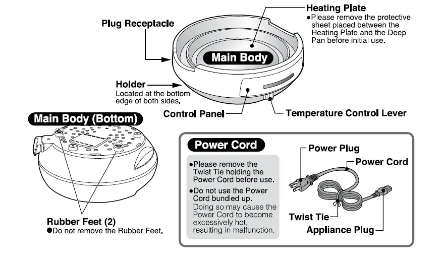 ZOJIRUSHI EP-PFC20 Electric Skillet Hot Pot-3