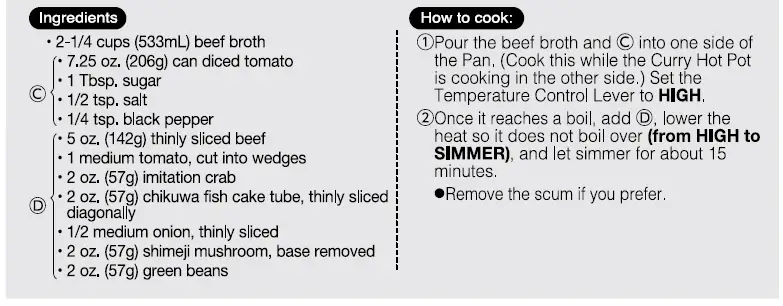 ZOJIRUSHI EP-PFC20 Electric Skillet Hot Pot-r4
