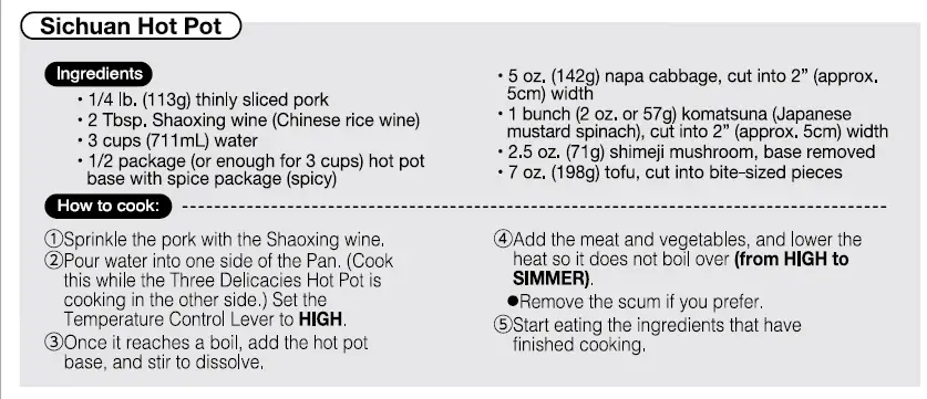ZOJIRUSHI EP-PFC20 Electric Skillet Hot Pot-r6