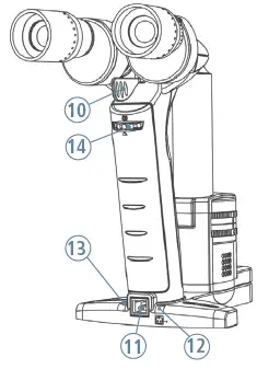 keeler PSL One Portable Slit Lamp Instructions Fig4