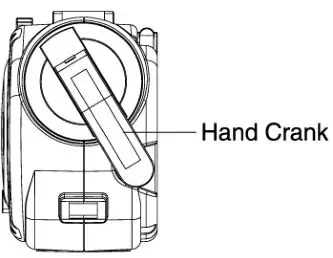 JENSEN Weather Band Radio With Wather Alert - Hand Crank