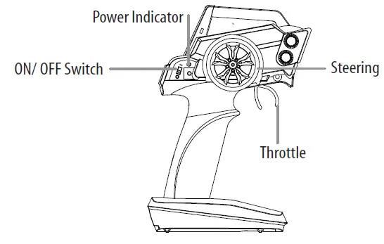 Power Craze Rock Force 4 into 4 RC Buggy 1 ratio 10 Scale AWD Off Road Vehicle fig 7
