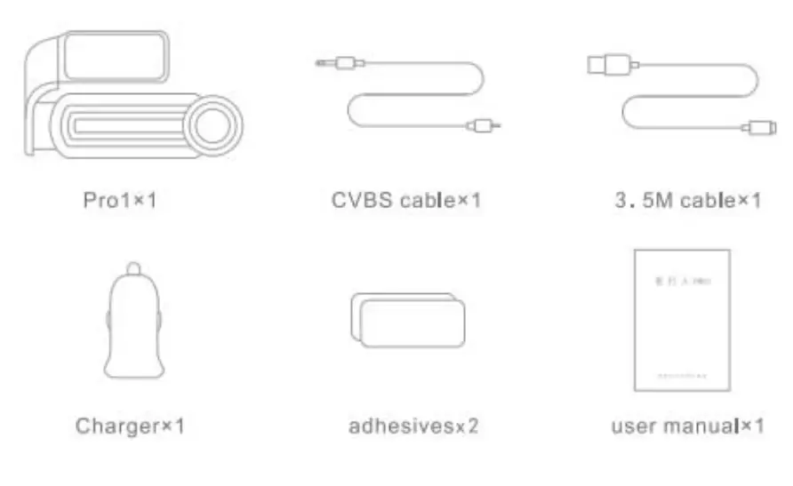 Shenzhen Star Navi Technology Herogogo PRO Smart Driving Assistant Syste - Accessories