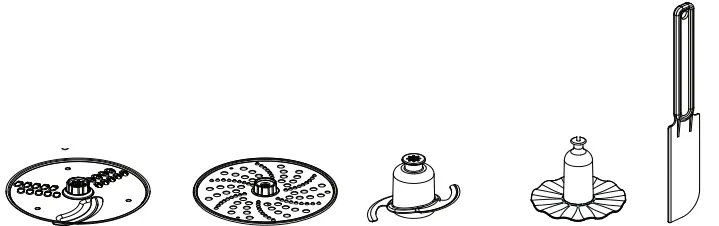 GE Appliances G8P0AASSPSS Food Processor - Accessories 2