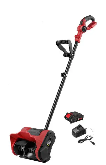 MEEC TOOLS 009531 18V Battery Powered Snow Blower