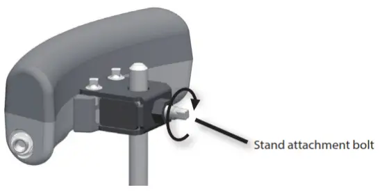 Roland BT 1 Bar Trigger Pad - attachment