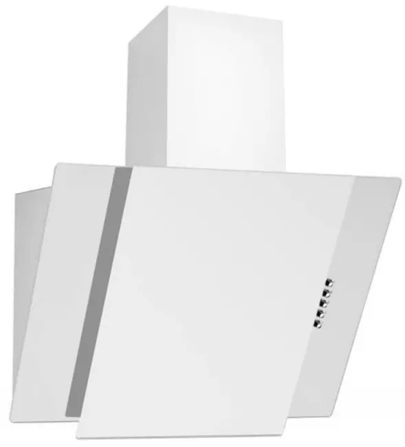 electriQ eiQCHC60W Angled 60cm Cooker Hood-