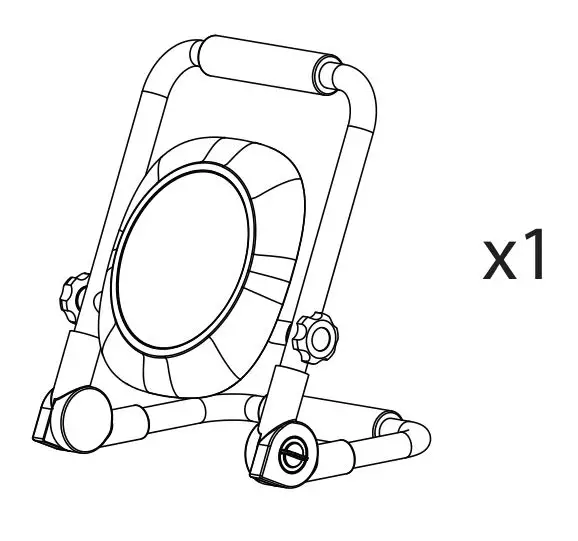 STANLEY SXLS35525E 20W LED Worklight - Parts Supplied