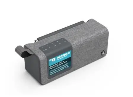 hama -00173191 -Portable- Digital- Radio -Instruction FIG 1