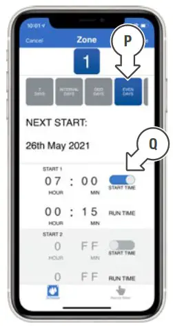 HOLMAN BX1 Bluetooth Tao Timer - Scheduling 4