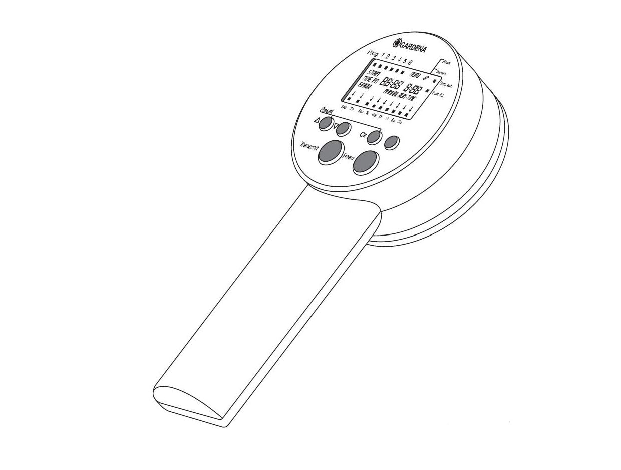 Gardena 1242 Programming Unit Instruction Manual