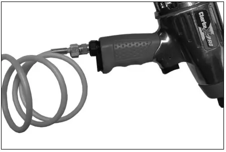 Clarke CAT141 amp 142 Air Impact Wrench - CONNECTING THE AIRLINE 2