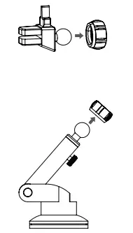 dns WD 234A Wireless Car Charger - INSTALLATION 1