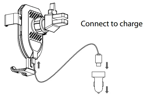 dns WD 234A Wireless Car Charger - INSTALLATION 6