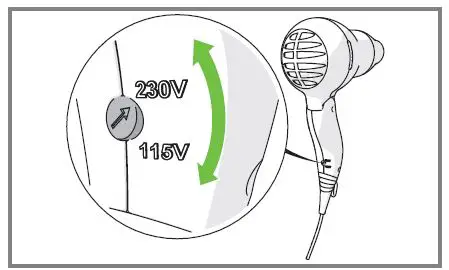 GRUNDIG-HD-2509-R-Travel-Hair-Dryer-5