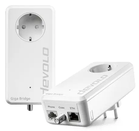 devolo 41010 Giga Bridge Connecting ONT and Router
