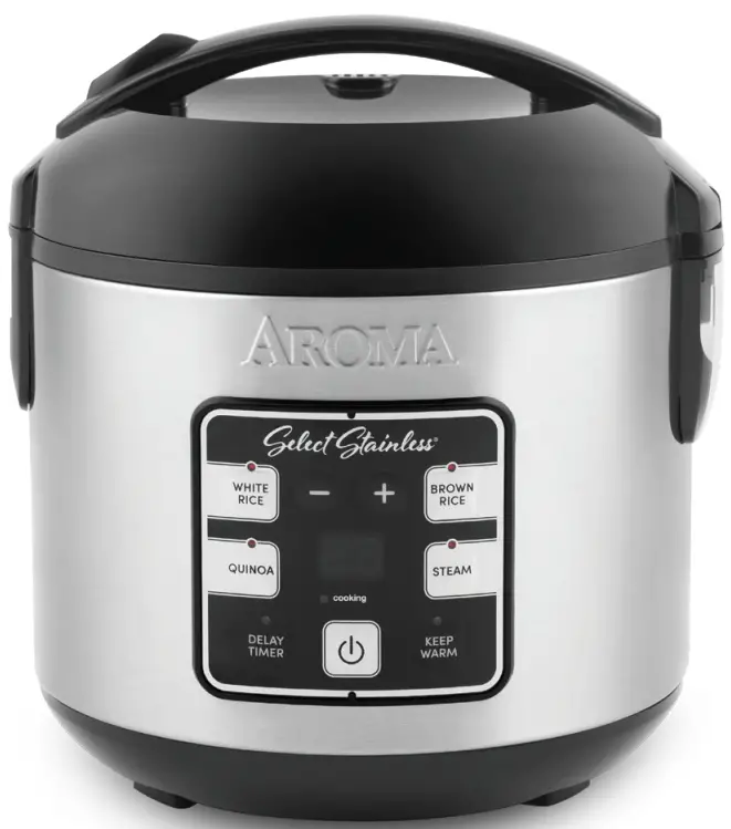 AROMA ARC-914SBDS Select Stainless Rice and Grain Multicooker