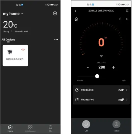 Z GRILLS ZPG 11002B APP Multitasker 11002B with Wi Fi Wood Pellet Grills - function