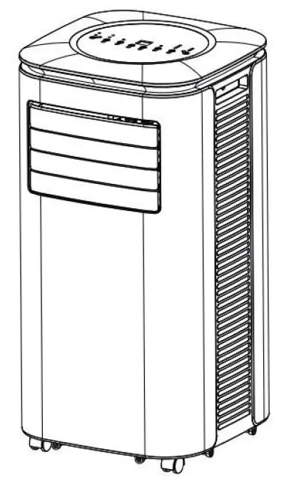 COSTWAY-ES10113US-WH-Portable-Air-Conditioner-PRODUCT