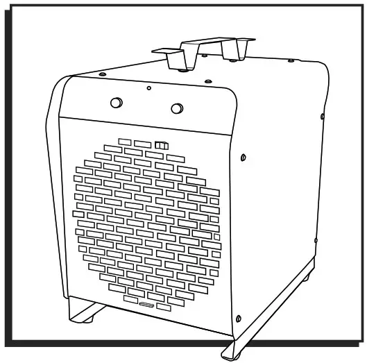 240V ELECTRIC SHOP HEATER Cover